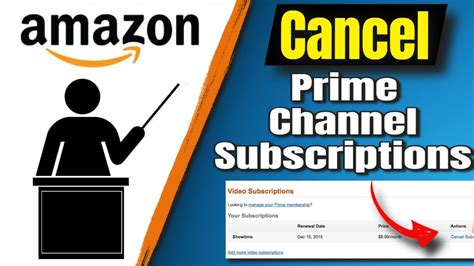 how to cancel prime video channels